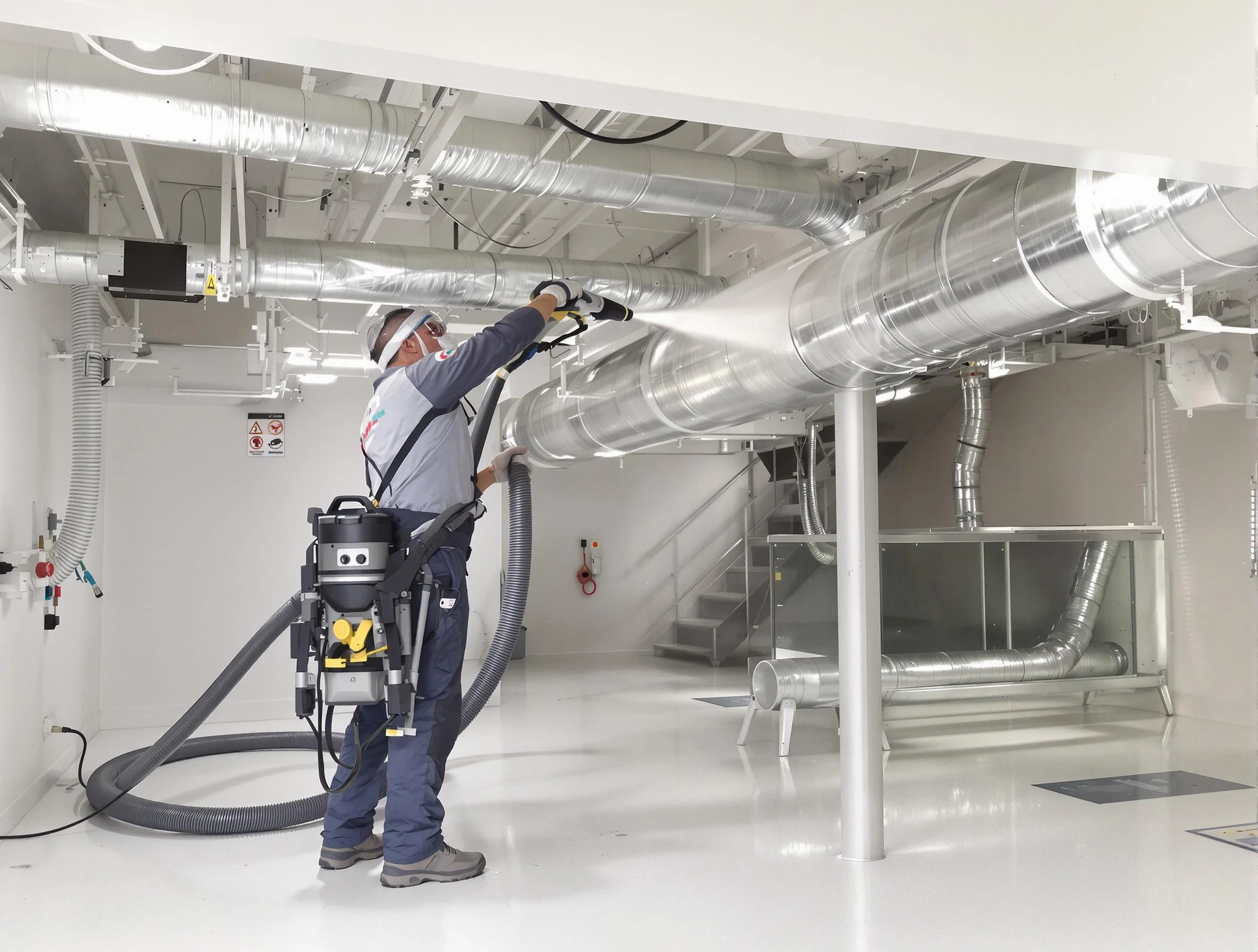 Professional central duct cleaning by Wellsville Air Duct Cleaning in Wellsville